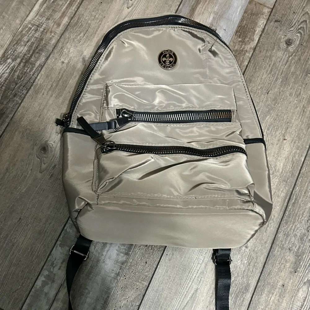 Paris‎ Levana taupe black Backpack w/ Laptop Sleeve Palisade Collection